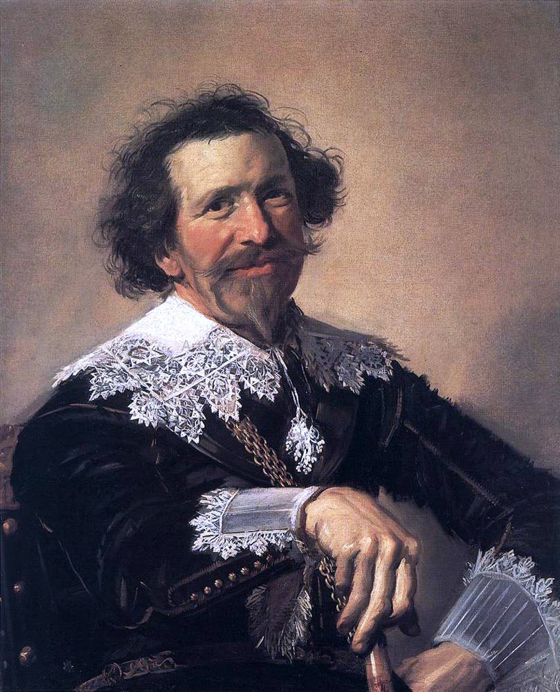Frans Hals Pieter van den Broecke - Hand Painted Oil Painting