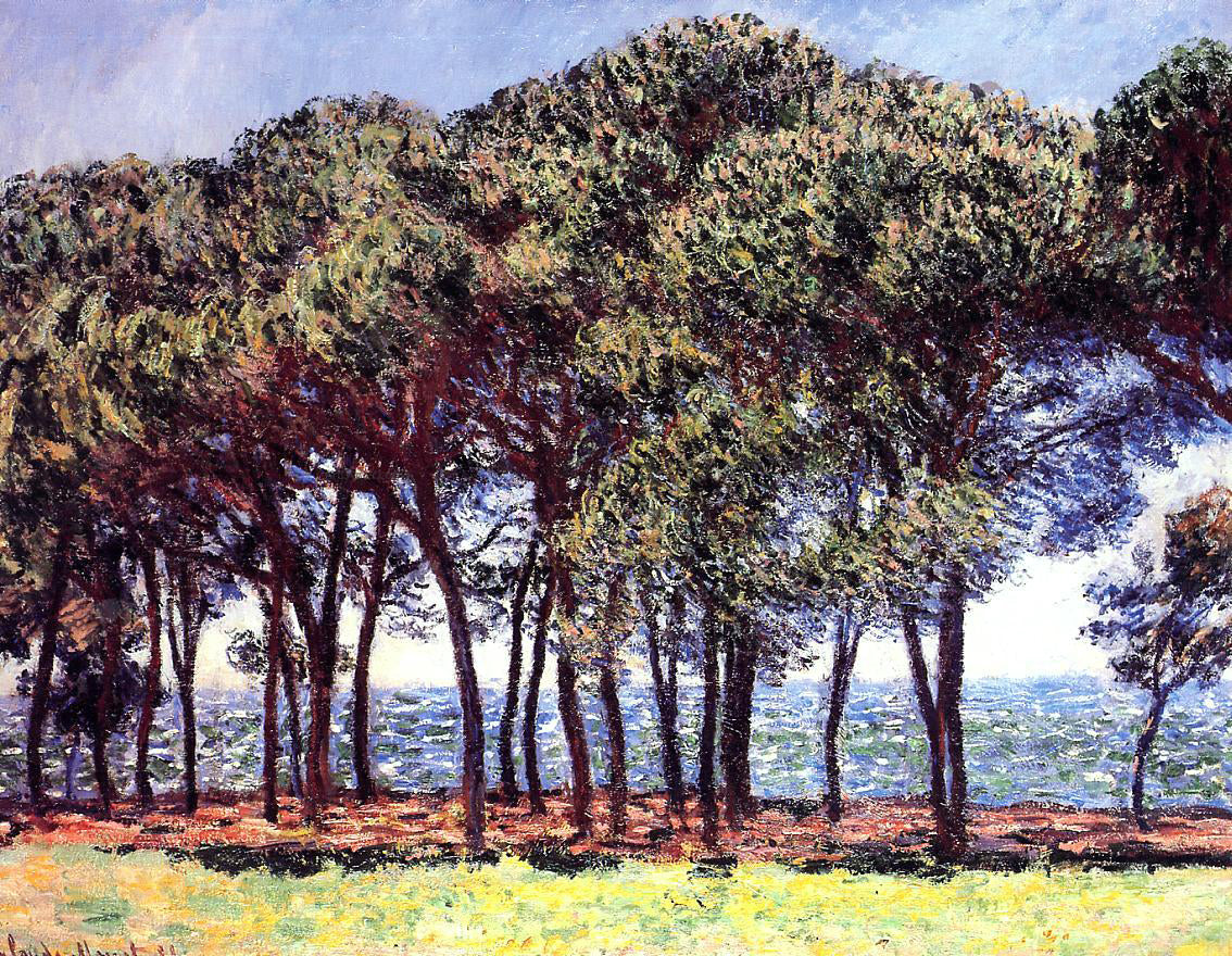 Claude Oscar Monet Pine Trees, Cap d'Antibes - Hand Painted Oil Painting