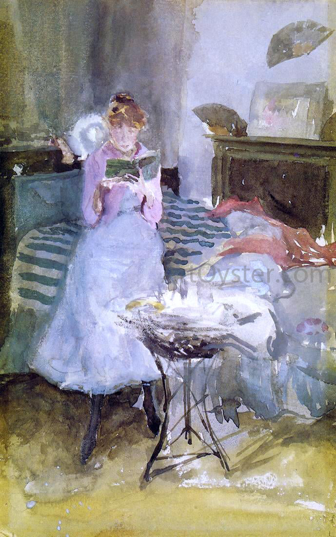 James McNeill Whistler Pink Note: The Novelette - Hand Painted Oil Painting