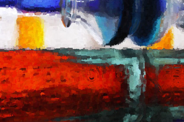 Our Original Collection Pipe Flow - Hand Painted Oil Painting