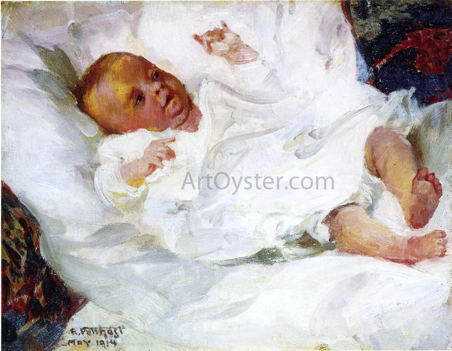 Edward Potthast Playtime - Hand Painted Oil Painting