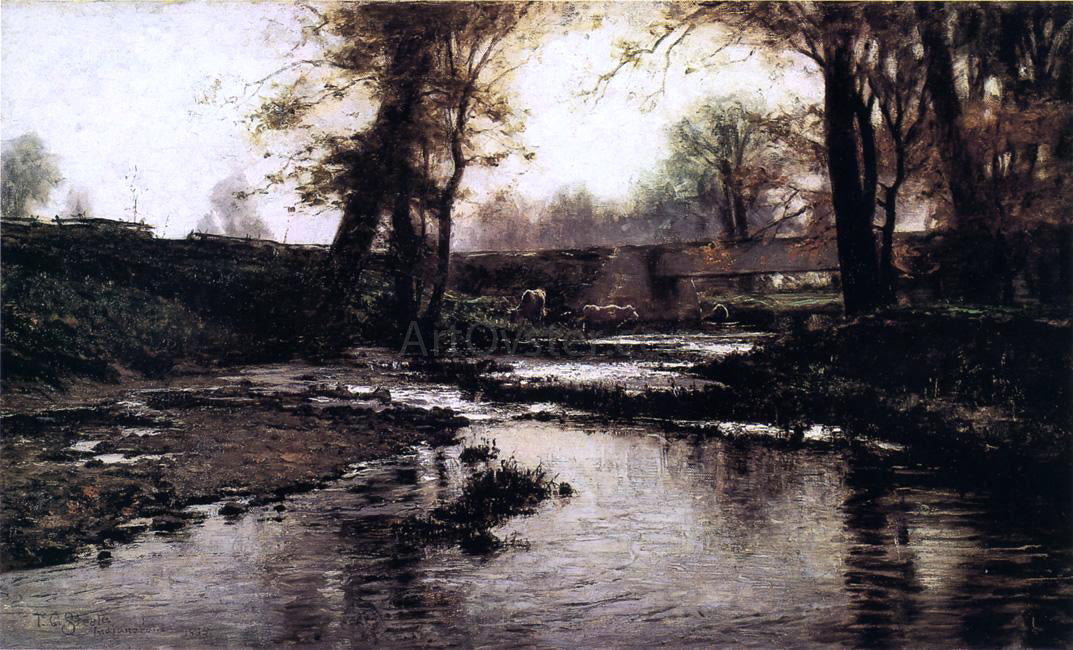 Theodore Clement Steele Pleasant Run - Hand Painted Oil Painting