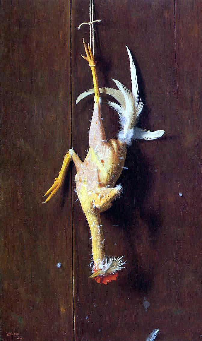 William Michael Harnett Plucked Clean - Hand Painted Oil Painting