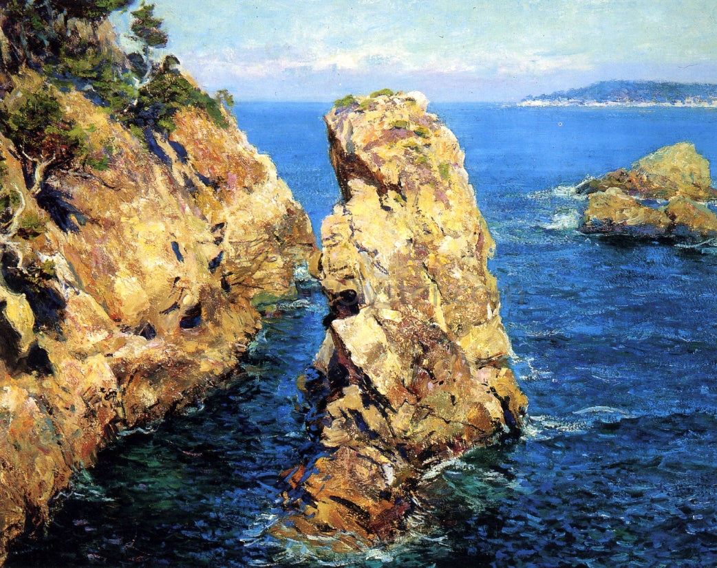 Guy Orlando Rose Point Lobos, Carmel - Hand Painted Oil Painting