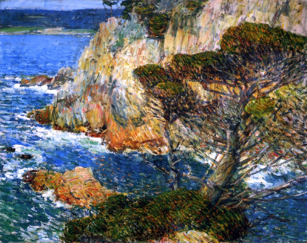 Frederick Childe Hassam Point Lobos, Carmel - Hand Painted Oil Painting