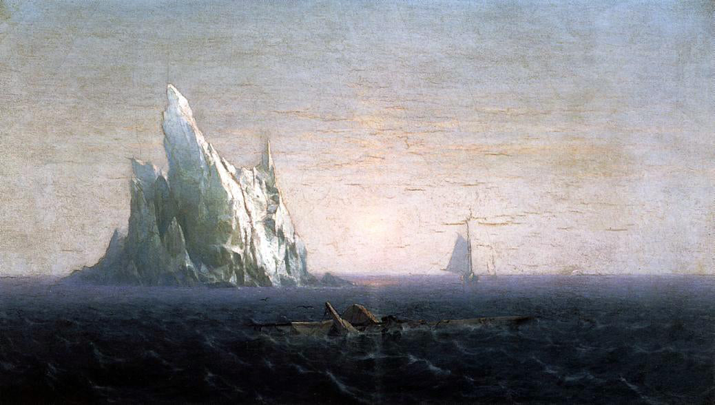  George Curtis Polar Sea - Hand Painted Oil Painting