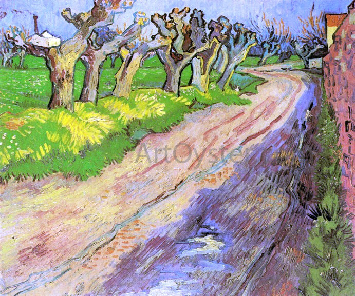 Vincent Van Gogh Pollard Willows - Hand Painted Oil Painting