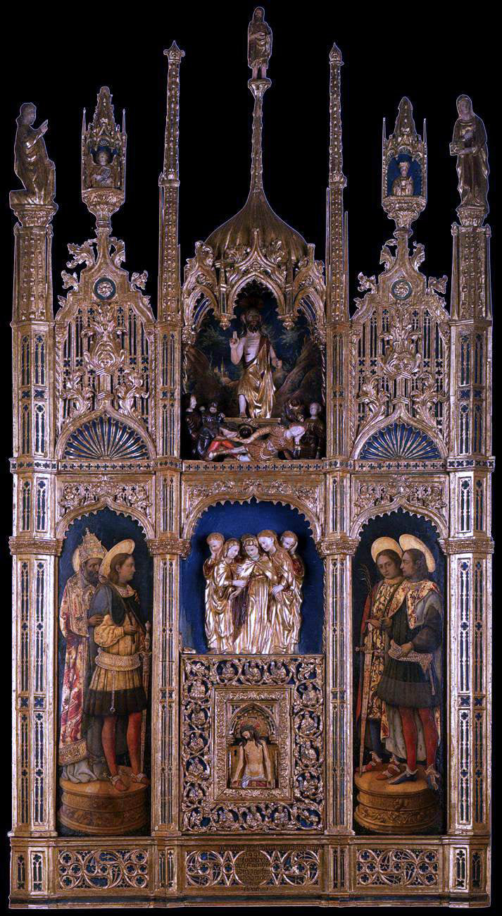  Antonio Vivarini Polyptych of the Body of Christ - Hand Painted Oil Painting