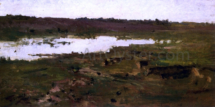 Achille Formis Befani Pond - Hand Painted Oil Painting