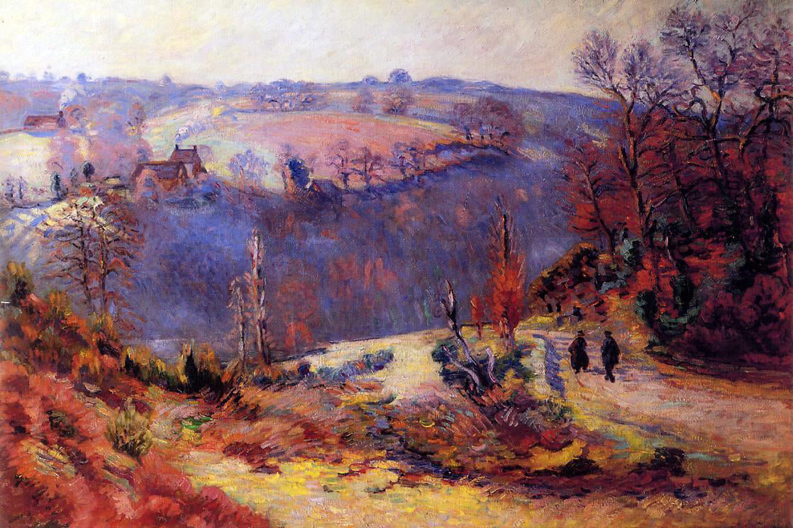 Armand Guillaumin Pont Charraud - Hoarfrost - Hand Painted Oil Painting