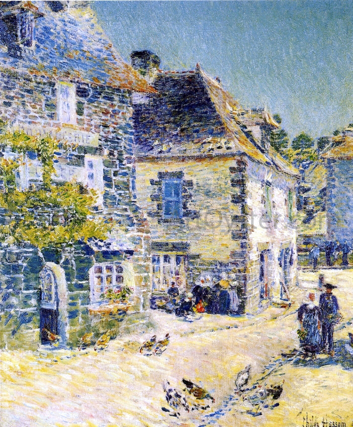 Frederick Childe Hassam Pont-Aven, Noon Day - Hand Painted Oil Painting