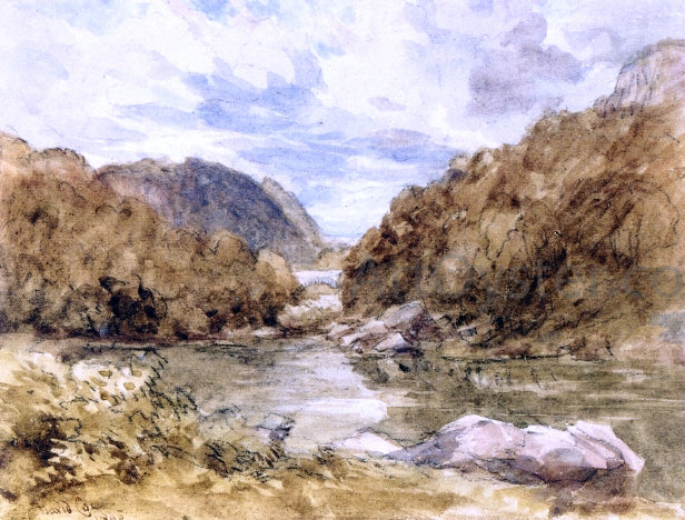 David Cox Pont-Y-Pair, near Bettwys-Y-Coed, North Wales - Hand Painted Oil Painting