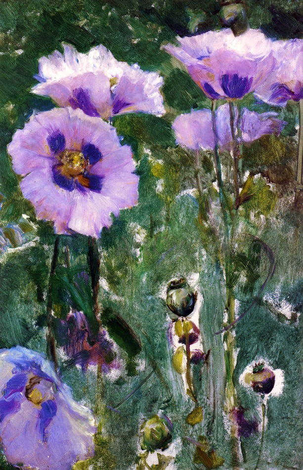  Walter Gay Poppies, Pavillon Colombe - Hand Painted Oil Painting