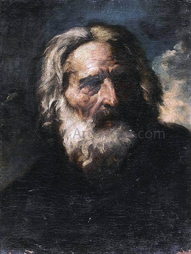  Pier Francesco Mola Portrait of a Bearded Old Man - Hand Painted Oil Painting