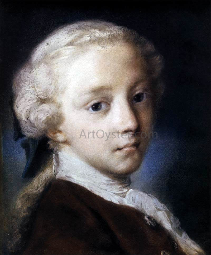 Rosalba Carriera Portrait of a Boy - Hand Painted Oil Painting