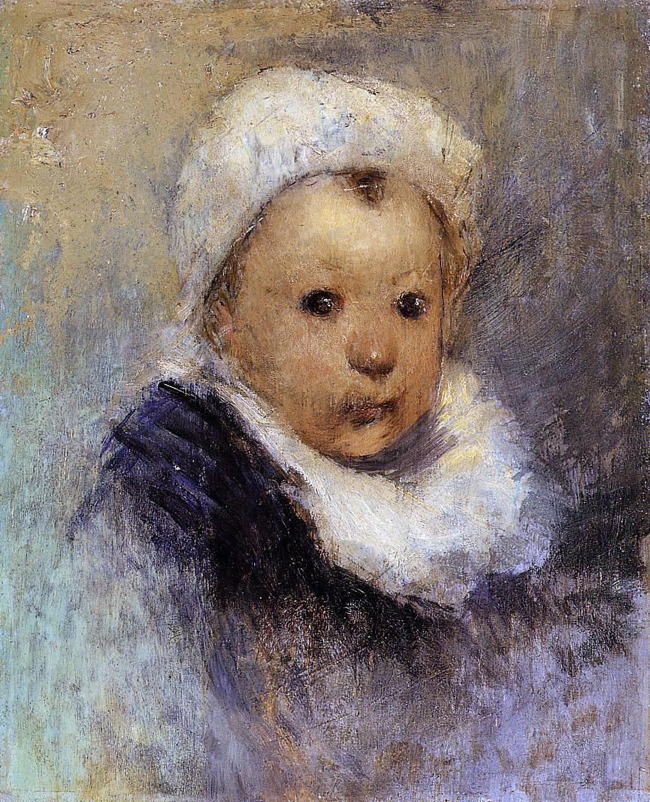 Paul Gauguin Portrait of a Child (Aline Gauguin?) - Hand Painted Oil Painting