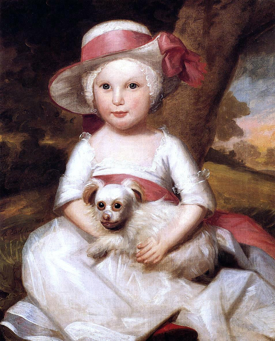  Ralph Earl Portrait of a Child - Hand Painted Oil Painting