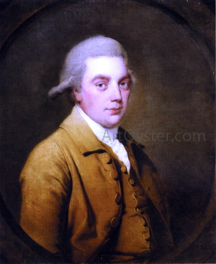 Joseph of Derby Portrait of a Gentleman - Hand Painted Oil Painting