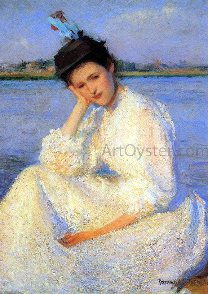 Edmund Tarbell Portrait of a Lady - Hand Painted Oil Painting