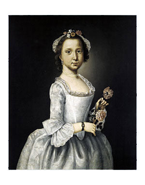 Lawrence Kilburn Portrait of a Lady - Hand Painted Oil Painting