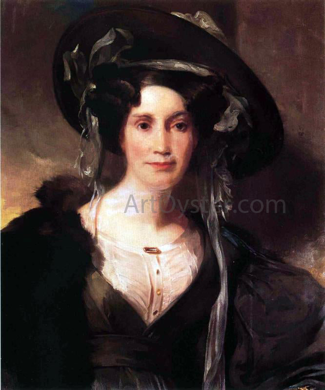 Thomas Sully Portrait of a Lady - Hand Painted Oil Painting