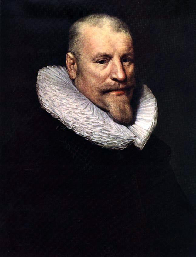 Michiel Jansz. Van Miereveld Portrait of a Man - Hand Painted Oil Painting