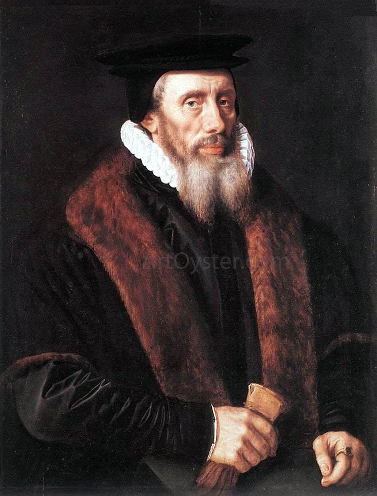 Adriaen Thomasz Key Portrait of a Man - Hand Painted Oil Painting
