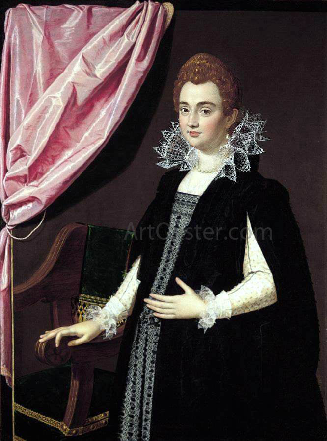 Scipione Pulzone Portrait of a Noblewoman - Hand Painted Oil Painting