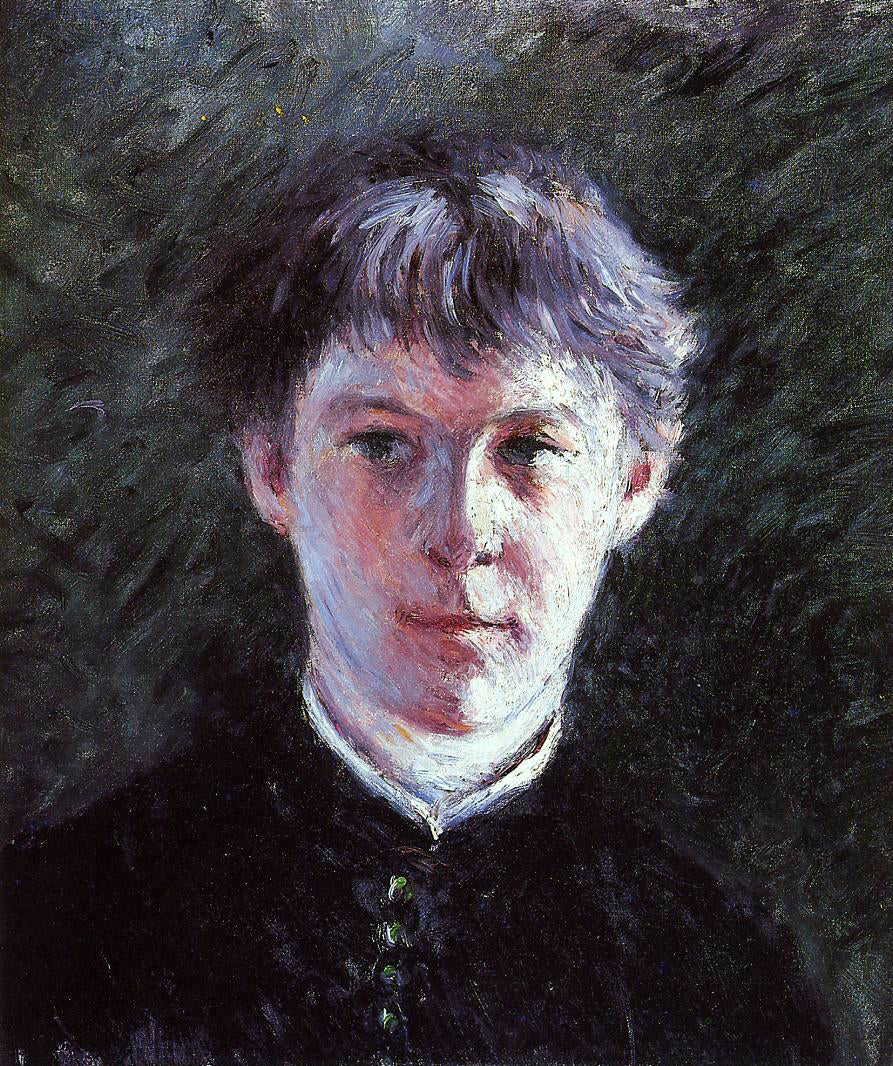 Gustave Caillebotte Portrait of a Schoolboy - Hand Painted Oil Painting