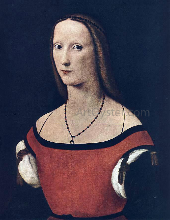 Lorenzo Costa Portrait of a Woman - Hand Painted Oil Painting