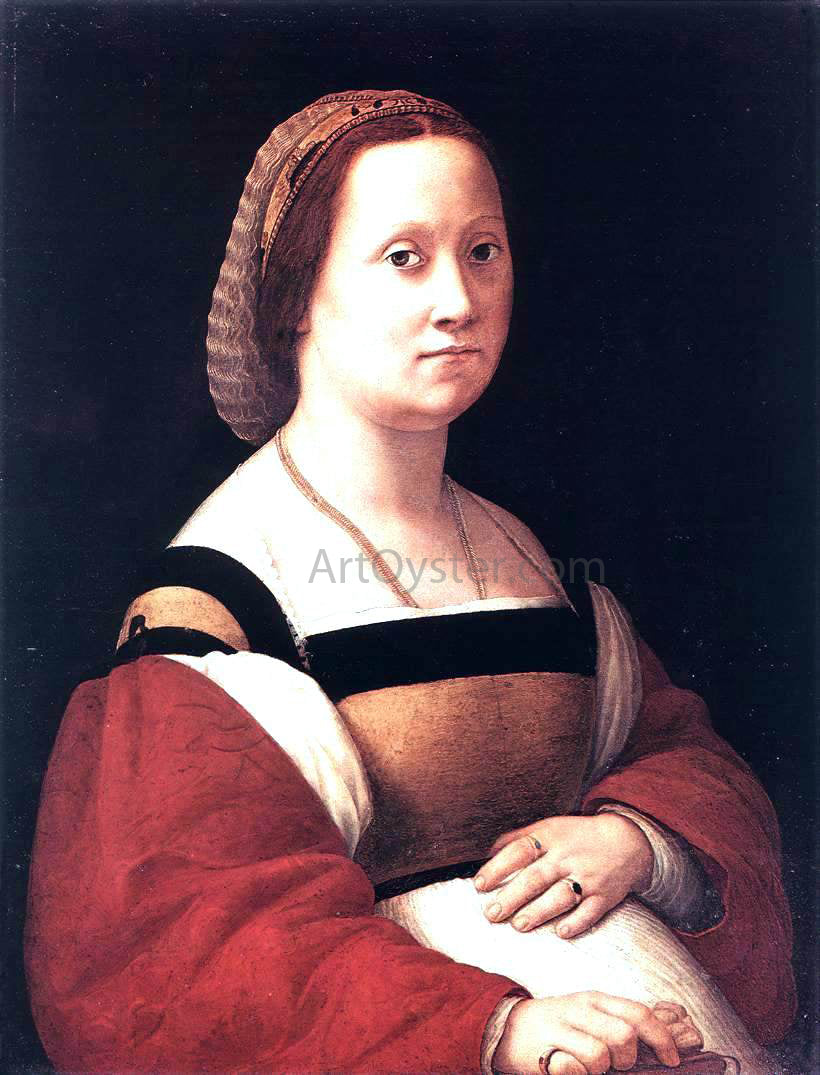 Raphael Portrait of a Woman (La Donna Gravida) - Hand Painted Oil Painting