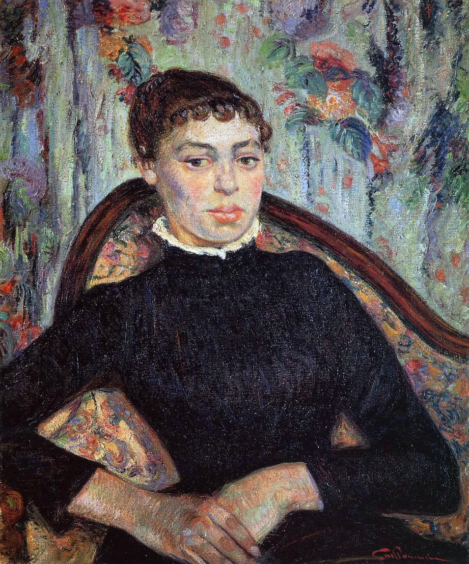 Armand Guillaumin Portrait of a Young Girl - Hand Painted Oil Painting