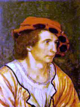  The Younger Hans Holbein Portrait of a Young Man - Hand Painted Oil Painting