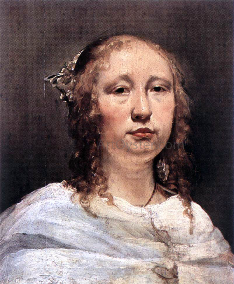 Jan De Bray Portrait of a Young Woman - Hand Painted Oil Painting
