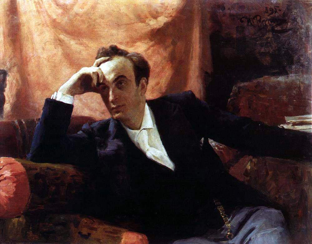 Ilia Efimovich Repin Portrait of Actor and Dramatist Grigory Grigorievich Ghe. - Hand Painted Oil Painting