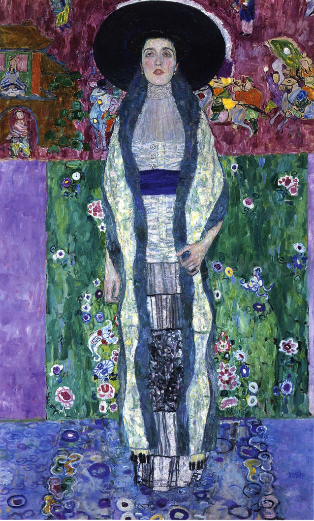 Gustav Klimt Portrait of Adele Bloch-Bauer II - Hand Painted Oil Painting