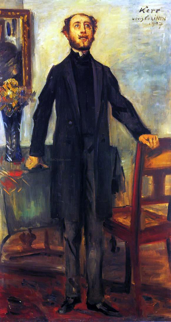 Lovis Corinth Portrait of Alfred Kerr - Hand Painted Oil Painting
