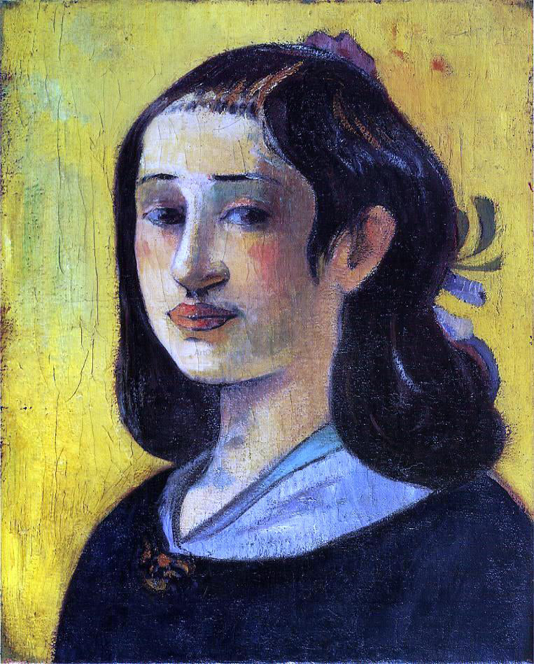 Paul Gauguin Portrait of Aline Gauguin - Hand Painted Oil Painting
