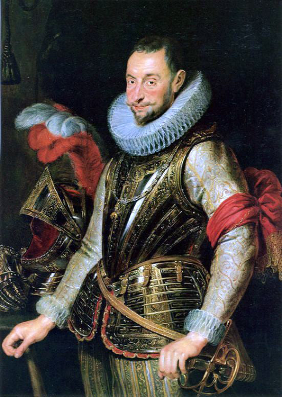 Peter Paul Rubens Portrait of Ambrogio Spinola - Hand Painted Oil Painting