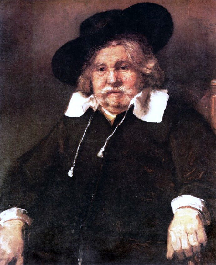 Rembrandt Van Rijn Portrait of an Elderly Man - Hand Painted Oil Painting