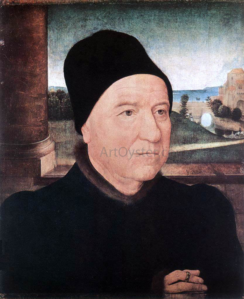 Hans Memling Portrait of an Old Man - Hand Painted Oil Painting
