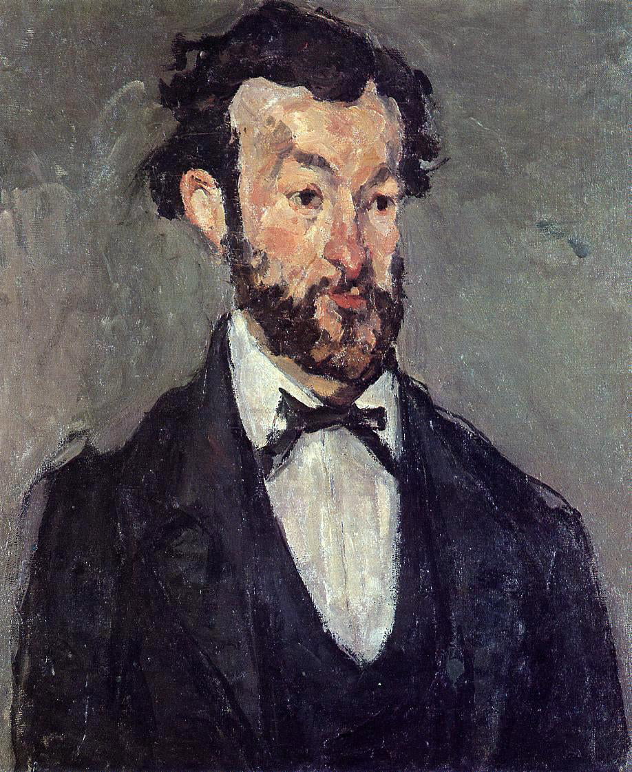 Paul Cezanne Portrait of Antoine Valabregue - Hand Painted Oil Painting