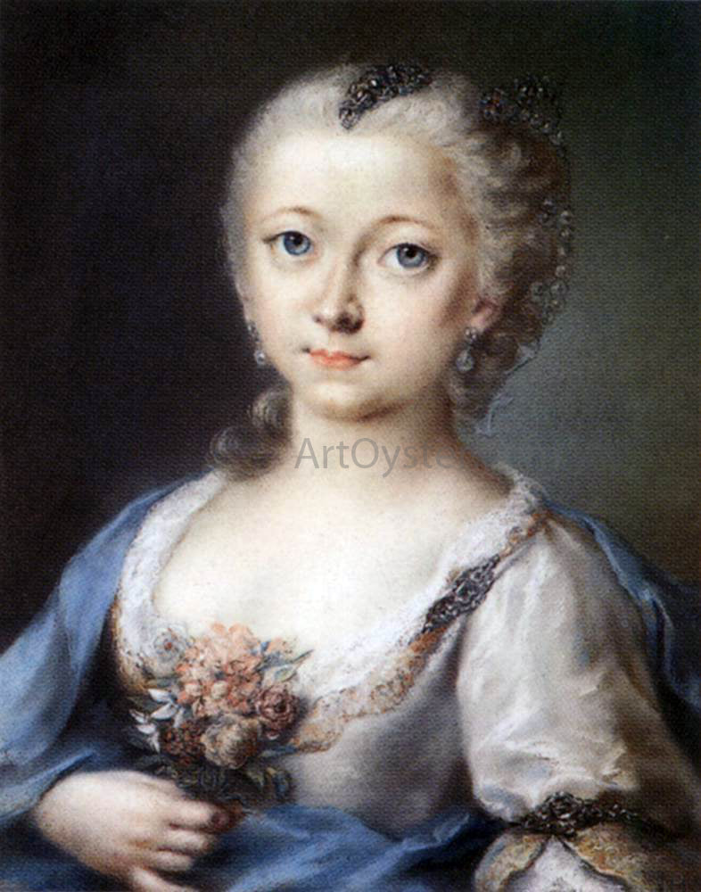 Marianna Carlevaris Portrait of Caterina Balbi - Hand Painted Oil Painting
