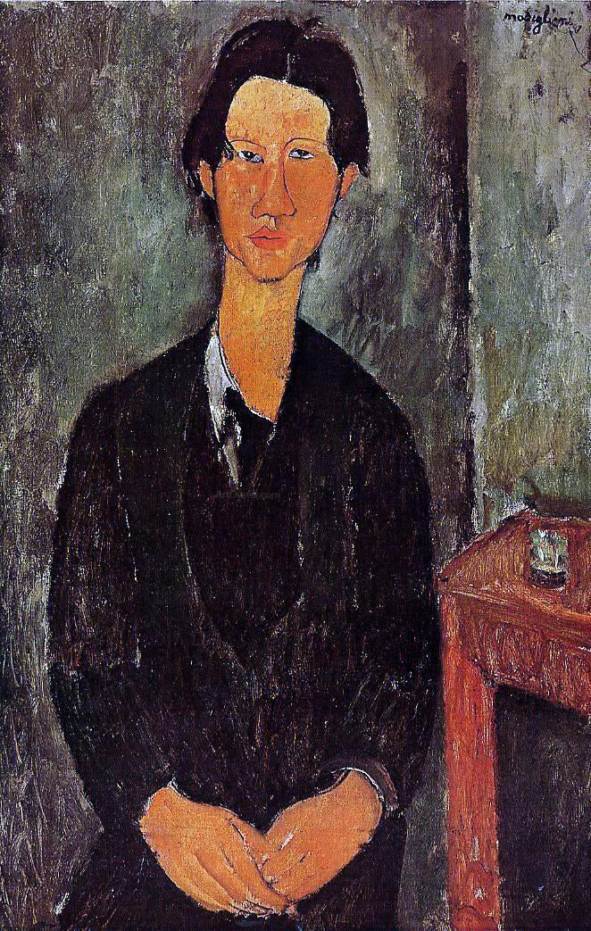  Amedeo Modigliani Portrait of Chaim Soutine - Hand Painted Oil Painting