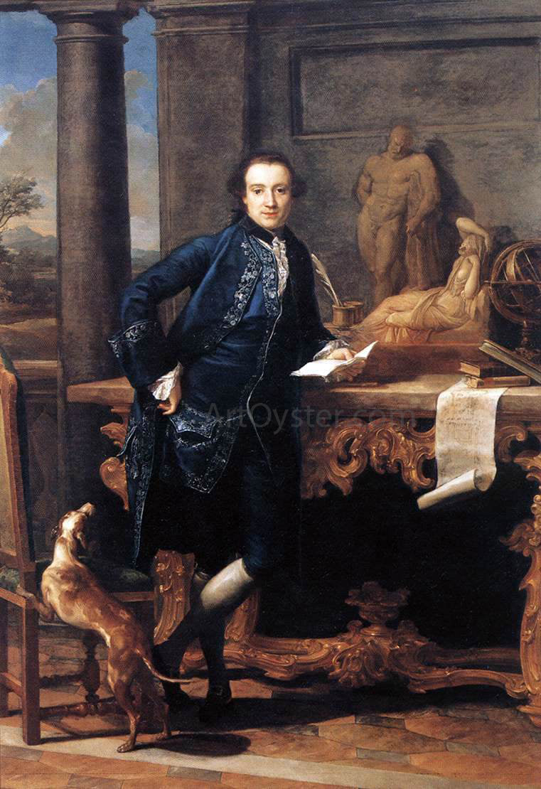 Pompeo Girolamo Batoni Portrait of Charles Crowle - Hand Painted Oil Painting