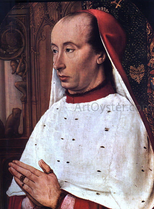 Master of Moulins Portrait of Charles II of Bourbon - Hand Painted Oil Painting