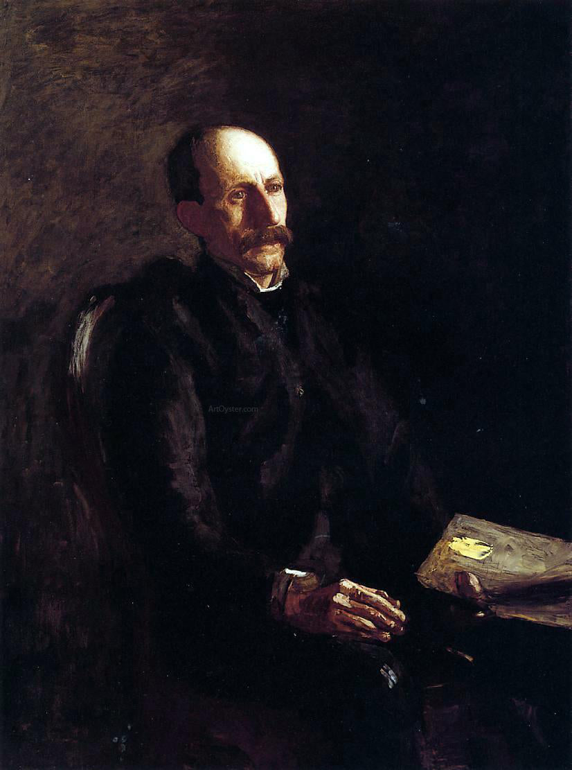Thomas Eakins Portrait of Charles Linford, the Artist - Hand Painted Oil Painting
