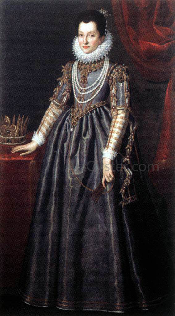 Valore Casini Portrait of Christine of Lorraine - Hand Painted Oil Painting