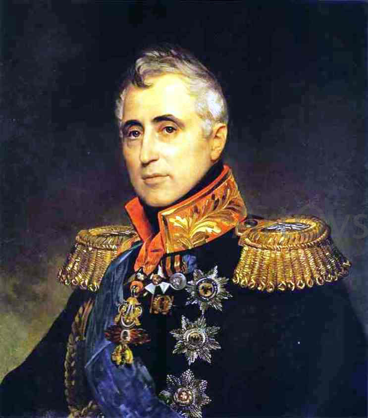 Karl Pavlovich Brulloff Portrait of Count C. A. Pozzo di Borgo - Hand Painted Oil Painting