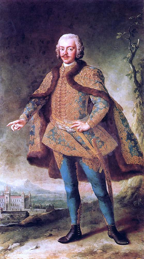 II Meytens Van Portrait of Denes Banffy - Hand Painted Oil Painting
